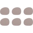 Onderzetter 6 stuks 12,2x10 cm