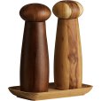Peper- & Zoutset met plateau