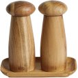 Peper- en Zoutmolen met Tray