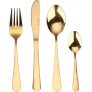 Bestekset 16-delig, Goud