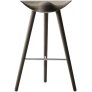 ML 42 Counter Stoel H73 cm, Geolied Eiken/Staal