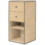 2 Lades 70x35 cm, Eikenhout