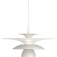 Hanglamp &Oslash;38 cm, Mat Wit