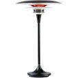 Tafellamp H48,4 cm, Matzwart/Glanzend
