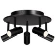 Plafondlamp &Oslash;29 cm, Mat Zwart