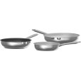 Koekenpannenset 3-delig met 1x Non-Stick