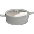 Anti-aanbak Pan met Deksel 6,2 L/28 cm