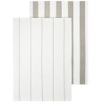 Gestreept 2-delige set 50x70 cm