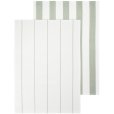 Gestreept 2-delige set 50x70 cm