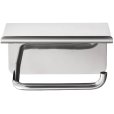 Toiletrolhouder incl. Plankje, Polished Stainless Steel