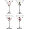 Cocktailglas 4-delige set 17 cl, Duidelijk