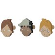 Simson Ophangknoppen 3 stuks