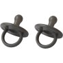 Fopspeen 2-delige set, Stone Grey