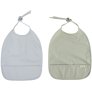Bindbandjes 2-delige set, Pearl Blue/Desert Sage