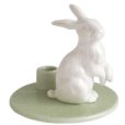 Hare Kandelaar H8 cm, Sage