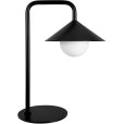 Oplaadbare Tafellamp/Lichtbol LED m. Afstandsbediening H46 cm