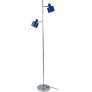 Blauw/Chroom