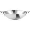 Wokpan 32 cm, Gerecycled Staal