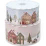 Vinter Taartdozen 2-delige set, Rose/Ice Blue