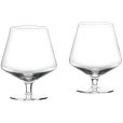 Cognacglas 2 stuks, Clear