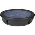 Trio Vershouddoos 22,5x6 cm, Black