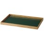 Gejst Frame Tray 34 cm, Eiken/Groen