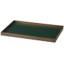 Gejst Frame Tray 34 cm, Gerookt Eiken/Groen