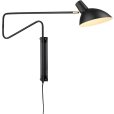 Deluxe Wandlamp H36 cm, Zwart