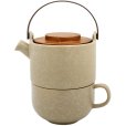 Theepotset 500 ml, Loam Grey