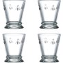 Rochére Abeille Waterglas 4 stuks 26 cl