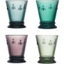 Rochère Abeille Waterglas 4 stuks 26 cl, Veelkleurig