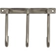 Kapstok 15 cm, Geborstelde Zilverafwerking