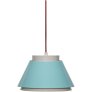 Beige/Blauw