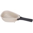 Droplet Vergiet met Inklapbaar Handvat 21,6 cm, Stone