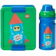 Rocket 1,7 L/390 ml, Blauw/Groen