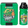 Ninjago 2 stuks 1,7 L/390 ml, Zwart/Groen