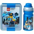 City 1 L/390 ml, Grijs/Blauw