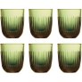 Rochère Ousseant Waterglas 6 stuks 26 cl, Olijfgroen