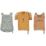 LIEWOOD Sylvester Wasdoekjes 3 stuks 15x21 cm, Safari