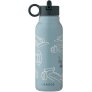 Liewood Falk Waterfles 350 ml, Race Cars/Beach Blue