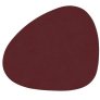 Leer Glasonderzetter 11x13 cm, Nupo Bourgogne