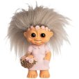 Good Luck Troll 9 cm, Bloemenmeisje
