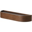 Wandplank 50 cm, Donker Gebeitst Eiken