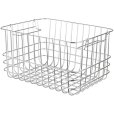 Opbergmand H20 cm, Chroom