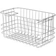 Opbergmand H16 cm, Chroom