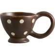 Zina Kop 15 cl, Bruin/Wit