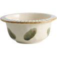 Olea Schaal &Oslash;12, 5 cm, Wit/Blauw/Groen