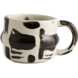 Ysia Beker 30 cl, Sort/Ivory