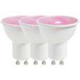 Color Lamp 3 stuks GU10 4,7W Dimbaar