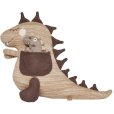 Dinosaur Dina & Bobo, Beige